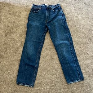 Women’s Abercrombie Curve Live Ultra High Rise 90s Straight jeans